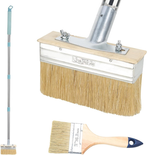 Deck stain applicator with - deck,