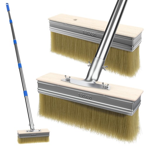 Deck paint brush with - paint, long