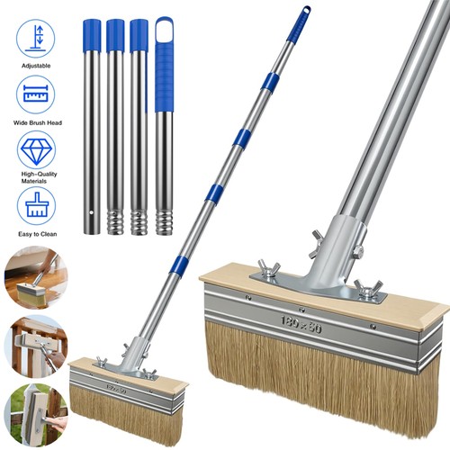 Deck stain brush applicator - brush,