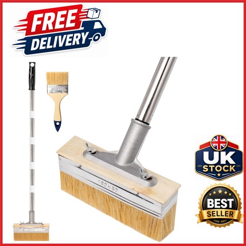 Decking paint brush with - brush,