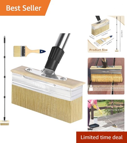 Heavy duty decking paint brush - decking,