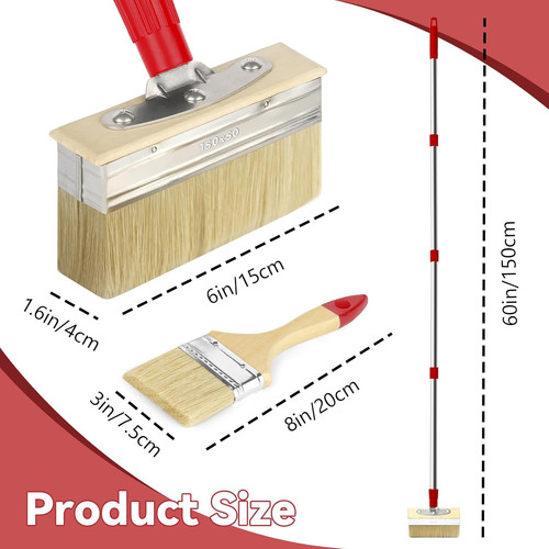Long handle decking paint - 60,