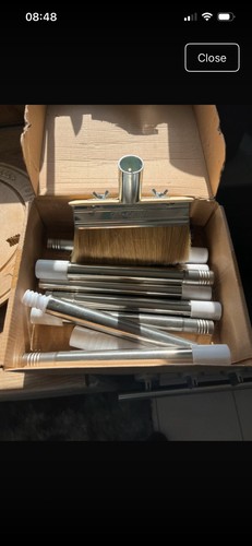 Decking paint brush - decking,