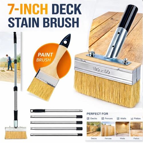 Decking paint brush deck - decking, stain