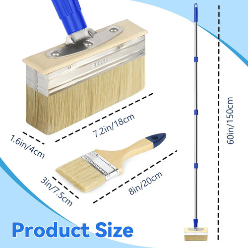 18cm decking paint brush - paint,