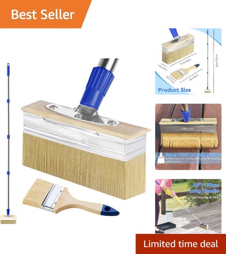 Efficient decking brush - decking, &